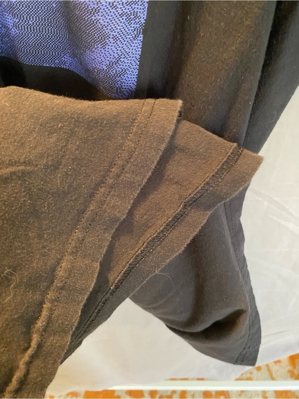Adidas Men’s Black T-Shirt with Purple Logo